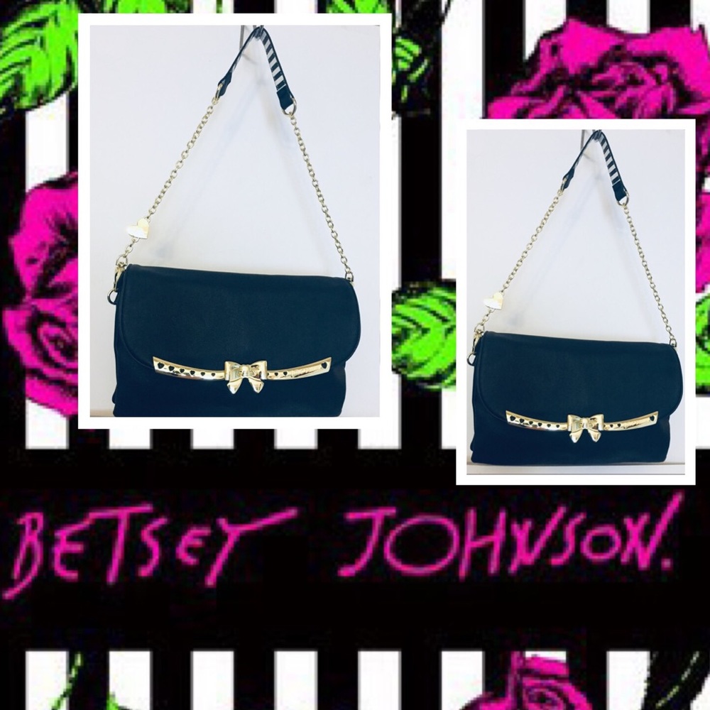 Betsy Johnson Shoulder Bag Handbag Satchel 💝